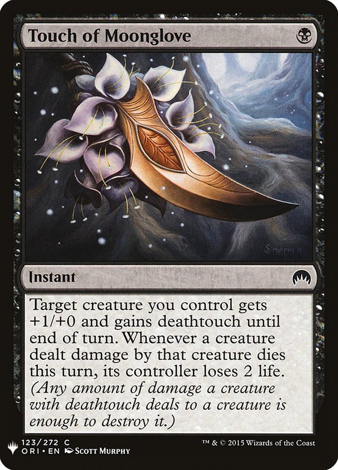 Touch of Moonglove [Mystery Booster] - Magic: The Gathering - Card Brawlers | Quebec | Canada |