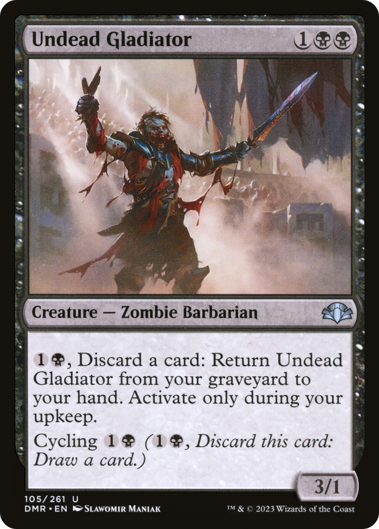 Undead Gladiator [Dominaria Remastered] - Magic: The Gathering - Card Brawlers | Quebec | Canada |