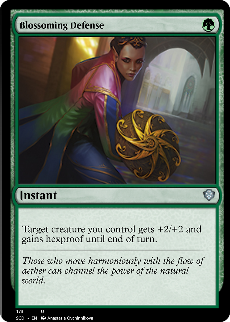Blossoming Defense [Starter Commander Decks] - Magic: The Gathering - Card Brawlers | Quebec | Canada |