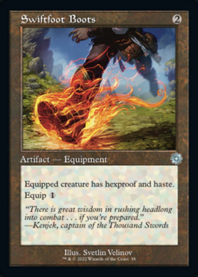Swiftfoot Boots (Retro) [The Brothers' War Retro Artifacts] - Magic: The Gathering - Card Brawlers | Quebec | Canada |