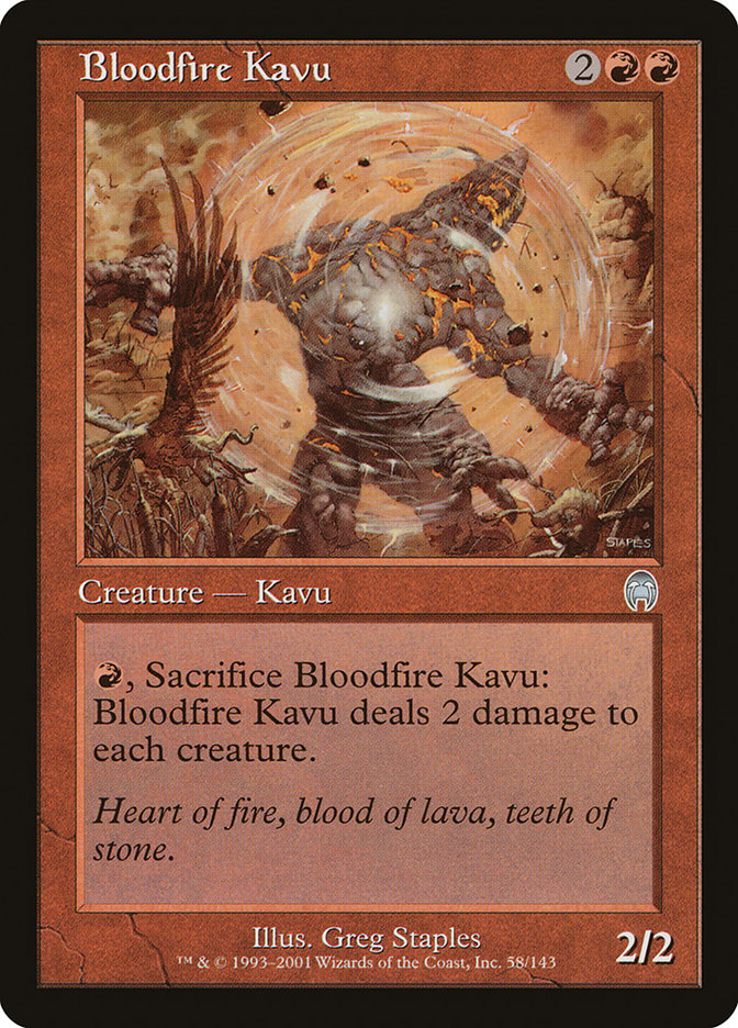 Bloodfire Kavu [Apocalypse] - Magic: The Gathering - Card Brawlers | Quebec | Canada |