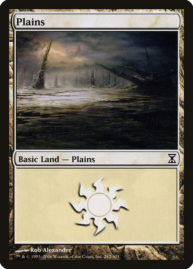 Plains (282) [Time Spiral] - Magic: The Gathering - Card Brawlers | Quebec | Canada |