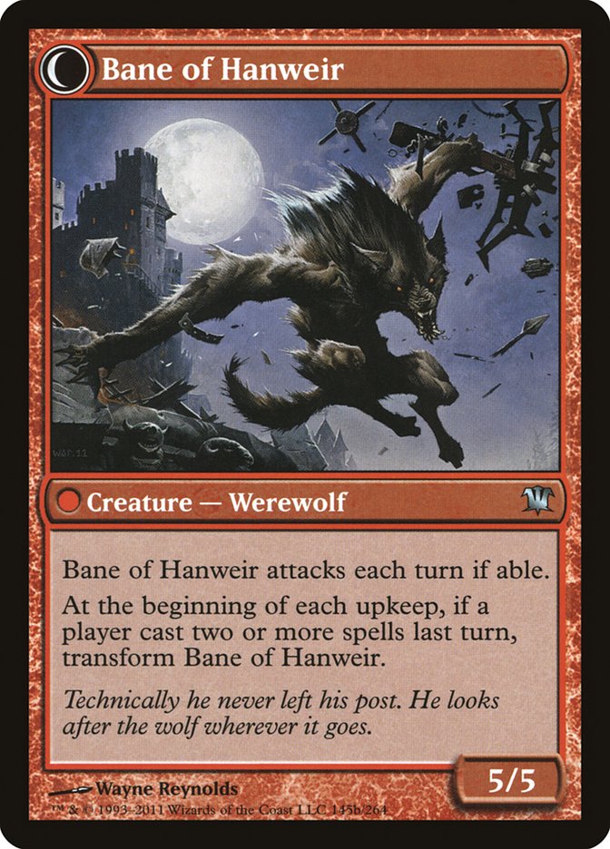 Hanweir Watchkeep // Bane of Hanweir [Innistrad] - Magic: The Gathering - Card Brawlers | Quebec | Canada |