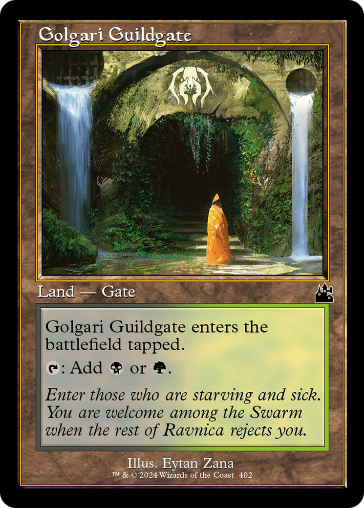 Golgari Guildgate (Retro Frame) [Ravnica Remastered] - Magic: The Gathering - Card Brawlers | Quebec | Canada |
