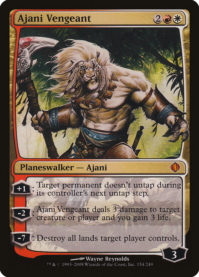 Ajani Vengeant [Shards of Alara] - Magic: The Gathering - Card Brawlers | Quebec | Canada |