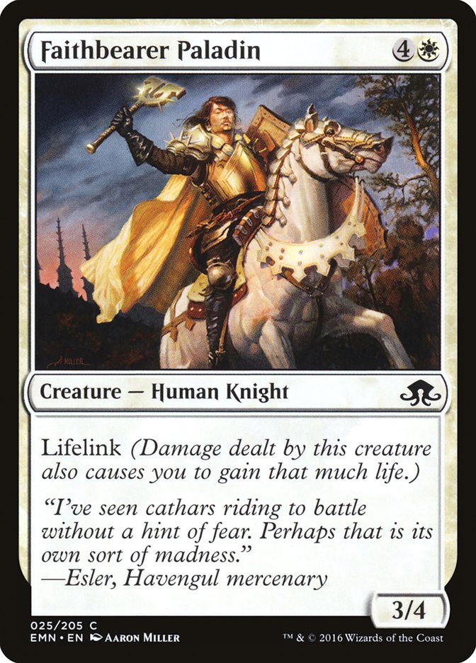 Faithbearer Paladin [Eldritch Moon] - Magic: The Gathering - Card Brawlers | Quebec | Canada |