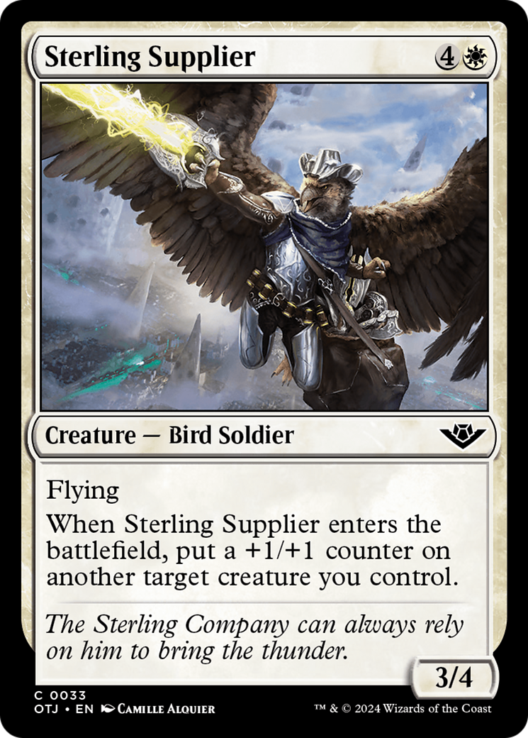 Sterling Supplier [Outlaws of Thunder Junction] - Magic: The Gathering - Card Brawlers | Quebec | Canada |