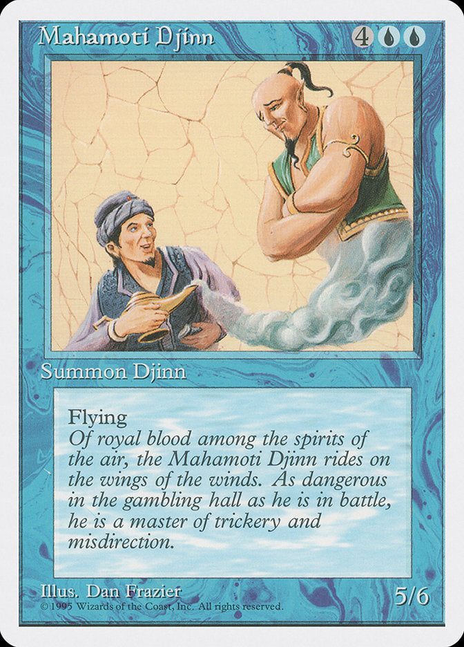 Mahamoti Djinn [Fourth Edition] - Magic: The Gathering - Card Brawlers | Quebec | Canada |