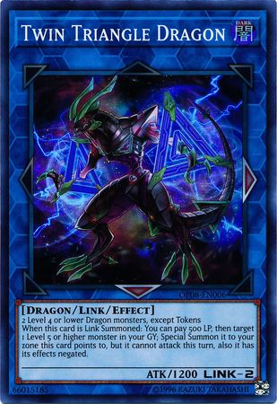 Twin Triangle Dragon [OP08-EN006] Super Rare - Yu-Gi-Oh! - Card Brawlers | Quebec | Canada |
