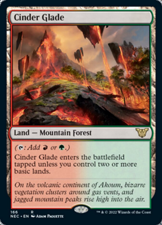 Cinder Glade [Kamigawa: Neon Dynasty Commander] - Magic: The Gathering - Card Brawlers | Quebec | Canada |