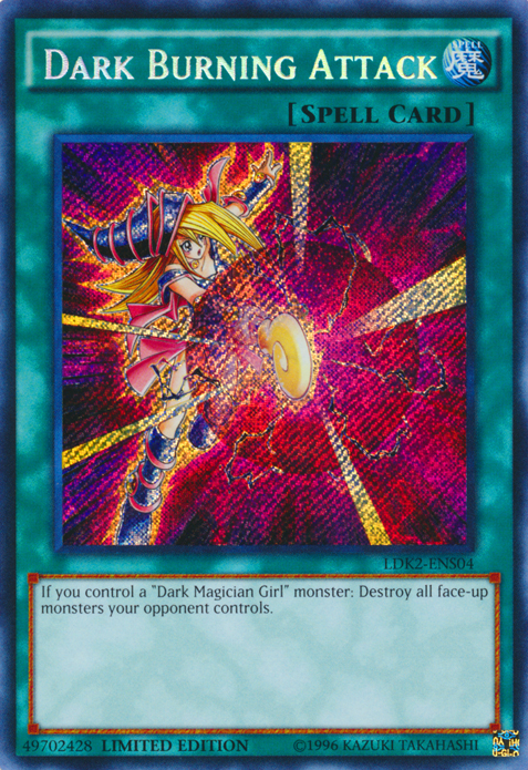 Dark Burning Attack [LDK2-ENS04] Secret Rare - Card Brawlers | Quebec | Canada | Yu-Gi-Oh!