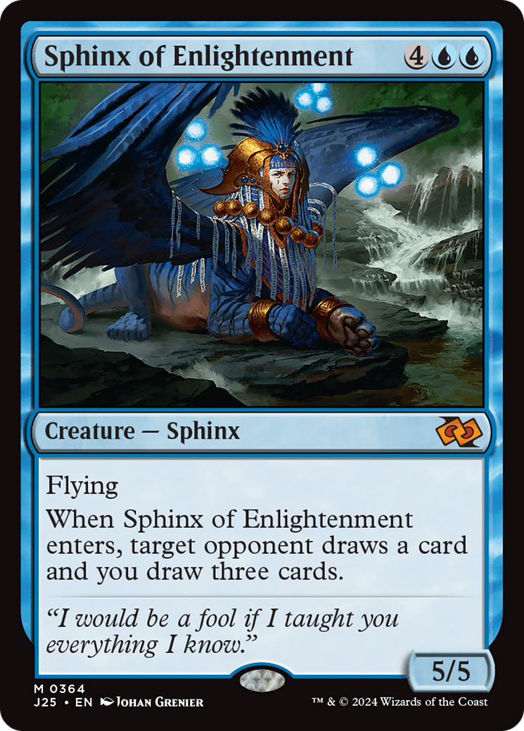 Sphinx of Enlightenment [Foundations Jumpstart] - Magic: The Gathering - Card Brawlers | Quebec | Canada |