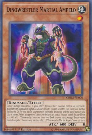 Dinowrestler Martial Ampelo [CHIM-EN006] Common - Yu-Gi-Oh! - Card Brawlers | Quebec | Canada |