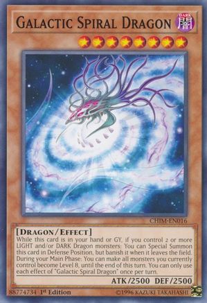 Galactic Spiral Dragon [CHIM-EN016] Common - Yu-Gi-Oh! - Card Brawlers | Quebec | Canada |