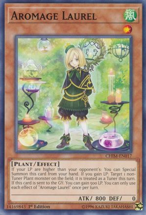 Aromage Laurel [CHIM-EN017] Common - Yu-Gi-Oh! - Card Brawlers | Quebec | Canada |