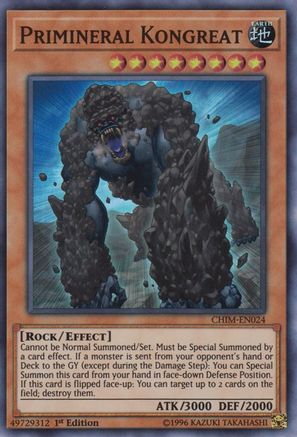 Primineral Kongreat [CHIM-EN024] Super Rare - Yu-Gi-Oh! - Card Brawlers | Quebec | Canada |