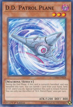 D.D. Patrol Plane [CHIM-EN028] Common - Yu-Gi-Oh! - Card Brawlers | Quebec | Canada |