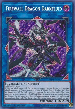 Firewall Dragon Darkfluid [CHIM-EN037] Secret Rare - Yu-Gi-Oh! - Card Brawlers | Quebec | Canada |