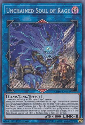 Unchained Soul of Rage [CHIM-EN043] Secret Rare - Yu-Gi-Oh! - Card Brawlers | Quebec | Canada |
