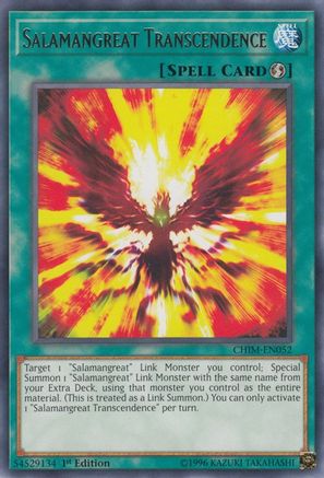 Salamangreat Transcendence [CHIM-EN052] Rare - Yu-Gi-Oh! - Card Brawlers | Quebec | Canada |
