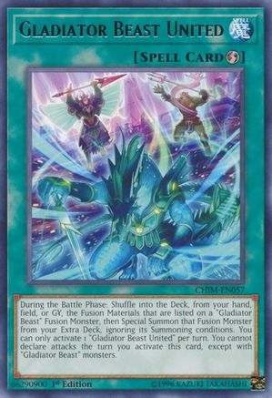 Gladiator Beast United [CHIM-EN057] Rare - Yu-Gi-Oh! - Card Brawlers | Quebec | Canada |