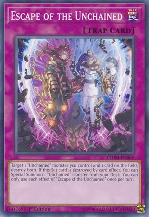 Escape of the Unchained [CHIM-EN069] Common - Yu-Gi-Oh! - Card Brawlers | Quebec | Canada |