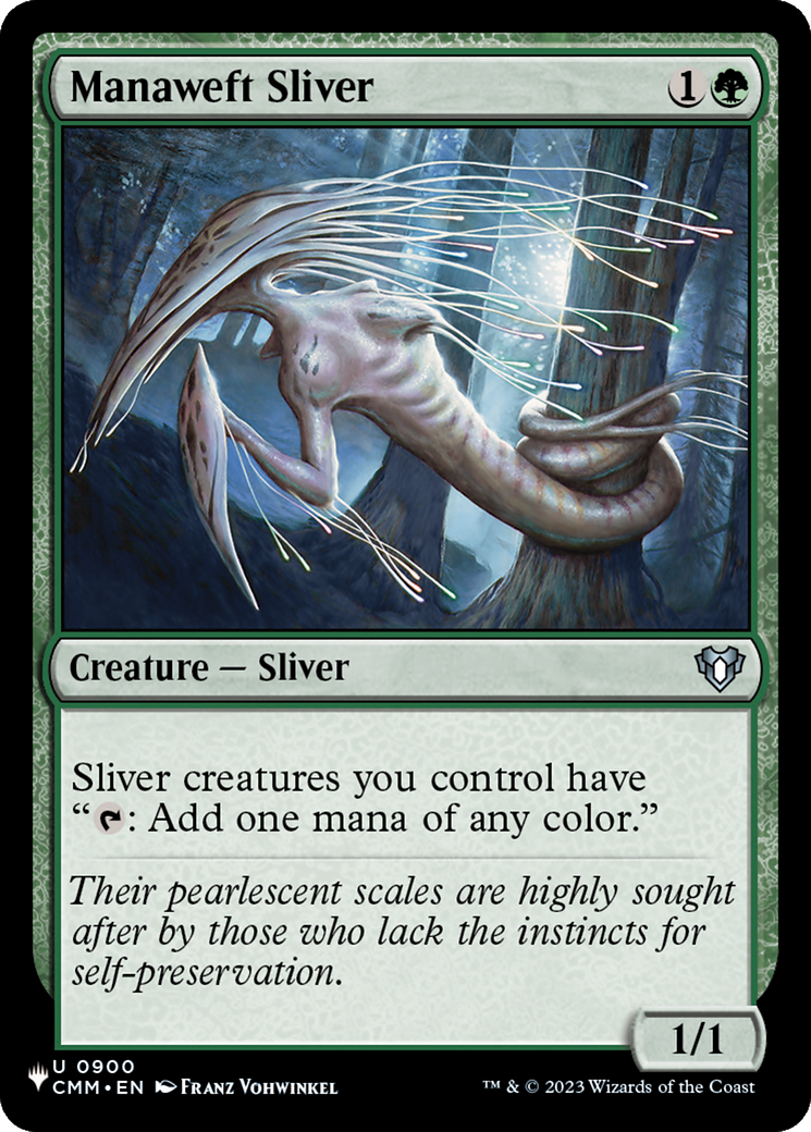 Manaweft Sliver (CMM) [The List] - Magic: The Gathering - Card Brawlers | Quebec | Canada |