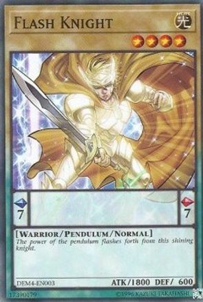 Flash Knight [DEM4-EN003] Common - Yu-Gi-Oh! - Card Brawlers | Quebec | Canada |