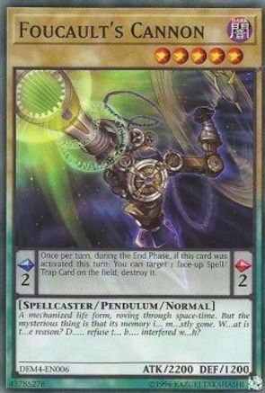 Foucault's Cannon [DEM4-EN006] Common - Yu-Gi-Oh! - Card Brawlers | Quebec | Canada |