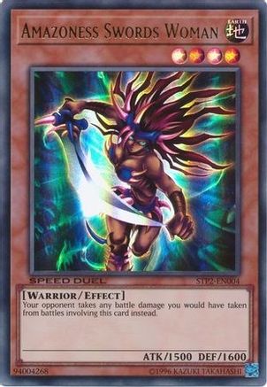 Amazoness Swords Woman [STP2-EN004] Ultra Rare - Yu-Gi-Oh! - Card Brawlers | Quebec | Canada |