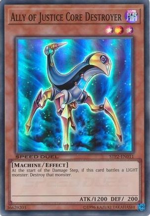 Ally of Justice Core Destroyer [STP2-EN011] Super Rare - Yu-Gi-Oh! - Card Brawlers | Quebec | Canada |
