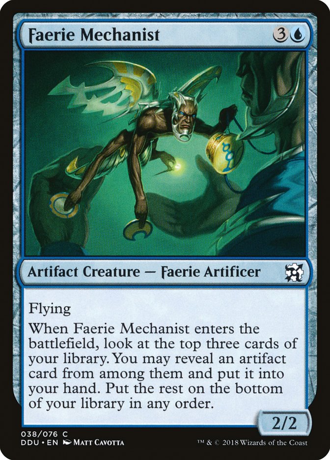 Faerie Mechanist [Duel Decks: Elves vs. Inventors] - Magic: The Gathering - Card Brawlers | Quebec | Canada |
