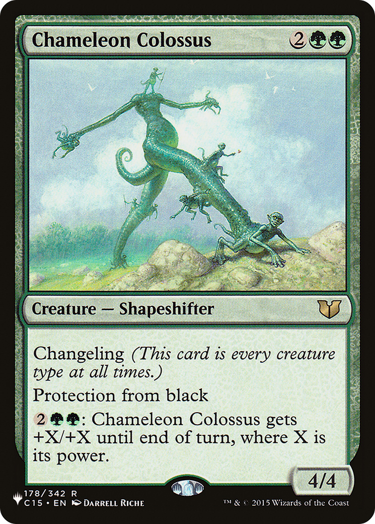 Chameleon Colossus (C15) [The List] - Magic: The Gathering - Card Brawlers | Quebec | Canada |