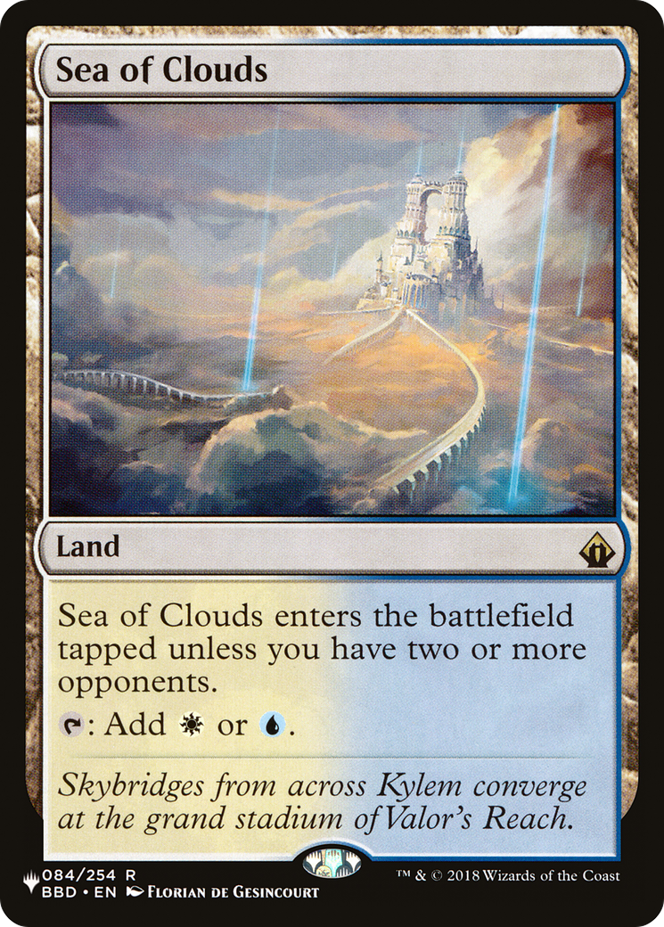 Sea of Clouds [The List] - Magic: The Gathering - Card Brawlers | Quebec | Canada |