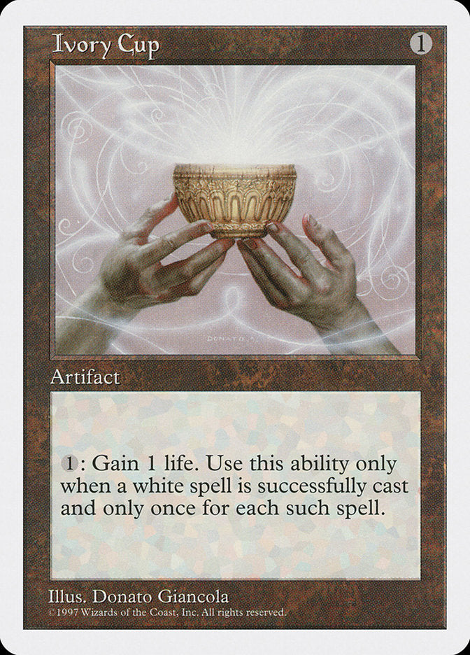 Ivory Cup [Fifth Edition] - Magic: The Gathering - Card Brawlers | Quebec | Canada |