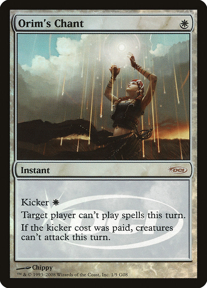 Orim's Chant [Judge Gift Cards 2008] - Magic: The Gathering - Card Brawlers | Quebec | Canada |