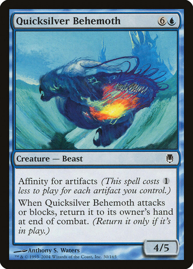 Quicksilver Behemoth [Darksteel] - Magic: The Gathering - Card Brawlers | Quebec | Canada |