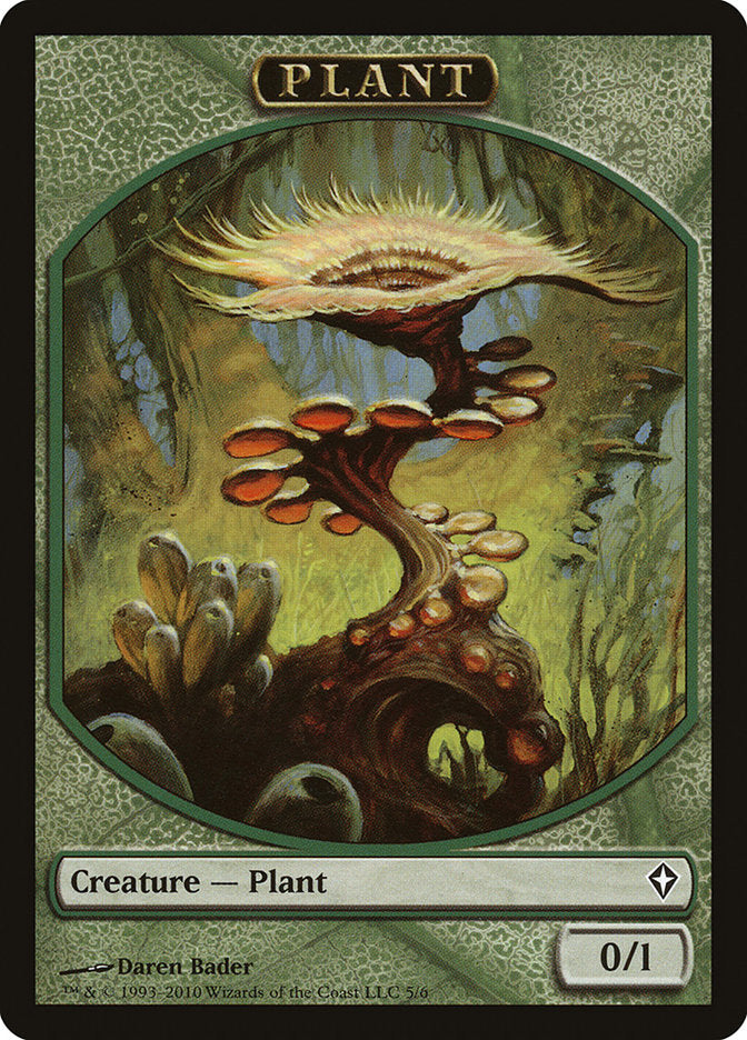 Plant Token [Worldwake Tokens] - Magic: The Gathering - Card Brawlers | Quebec | Canada |