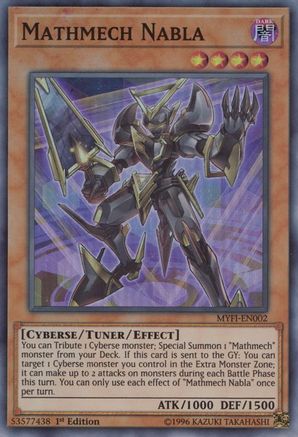 Mathmech Nabla [MYFI-EN002] Super Rare - Yu-Gi-Oh! - Card Brawlers | Quebec | Canada |
