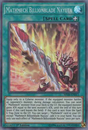 Mathmech Billionblade Nayuta [MYFI-EN011] Super Rare - Yu-Gi-Oh! - Card Brawlers | Quebec | Canada |