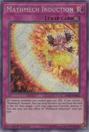 Mathmech Induction [MYFI-EN013] Secret Rare - Yu-Gi-Oh! - Card Brawlers | Quebec | Canada |