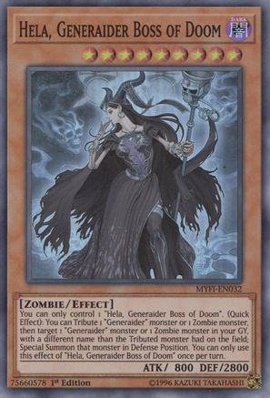 Hela, Generaider Boss of Doom [MYFI-EN032] Super Rare - Yu-Gi-Oh! - Card Brawlers | Quebec | Canada |