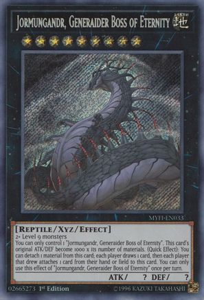 Jormungandr, Generaider Boss of Eternity [MYFI-EN033] Secret Rare - Yu-Gi-Oh! - Card Brawlers | Quebec | Canada |