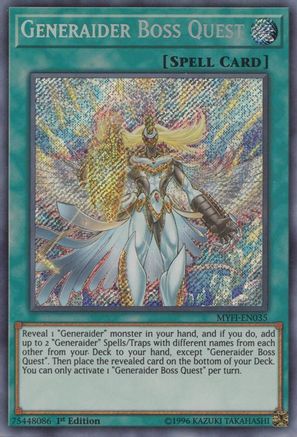 Generaider Boss Quest [MYFI-EN035] Secret Rare - Yu-Gi-Oh! - Card Brawlers | Quebec | Canada |