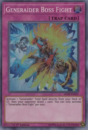 Generaider Boss Fight [MYFI-EN037] Super Rare - Yu-Gi-Oh! - Card Brawlers | Quebec | Canada |