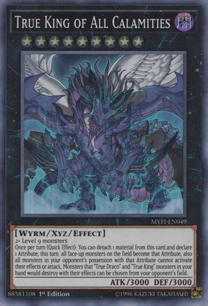 True King of All Calamities [MYFI-EN049] Super Rare - Yu-Gi-Oh! - Card Brawlers | Quebec | Canada |