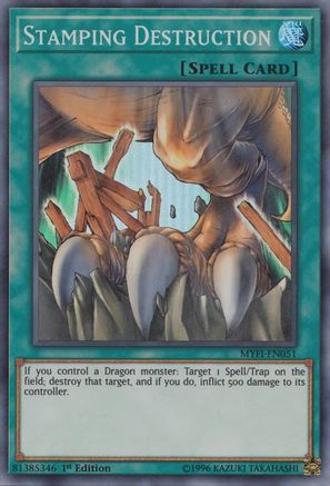 Stamping Destruction [MYFI-EN051] Super Rare - Yu-Gi-Oh! - Card Brawlers | Quebec | Canada |