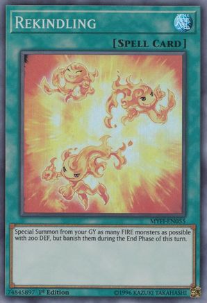 Rekindling [MYFI-EN055] Super Rare - Yu-Gi-Oh! - Card Brawlers | Quebec | Canada |