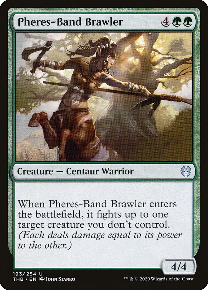 Pheres-Band Brawler [Theros Beyond Death] - Magic: The Gathering - Card Brawlers | Quebec | Canada |