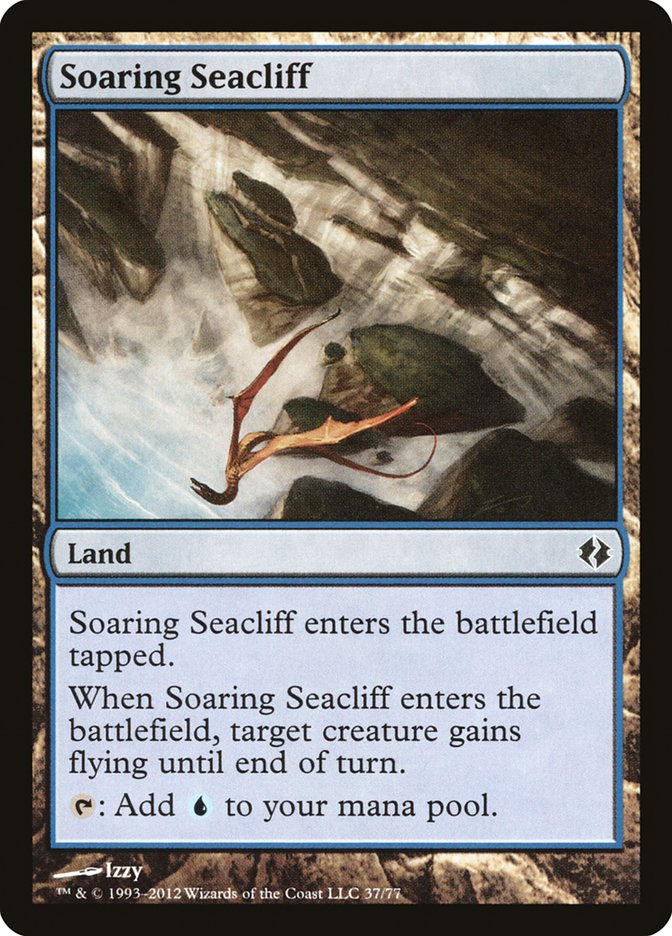 Soaring Seacliff [Duel Decks: Venser vs. Koth] - Magic: The Gathering - Card Brawlers | Quebec | Canada |